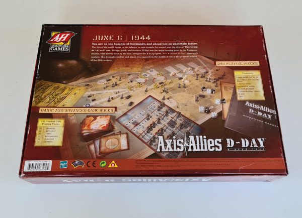Axis & Allies D-Day War Board Game Avalon Hill 2004
