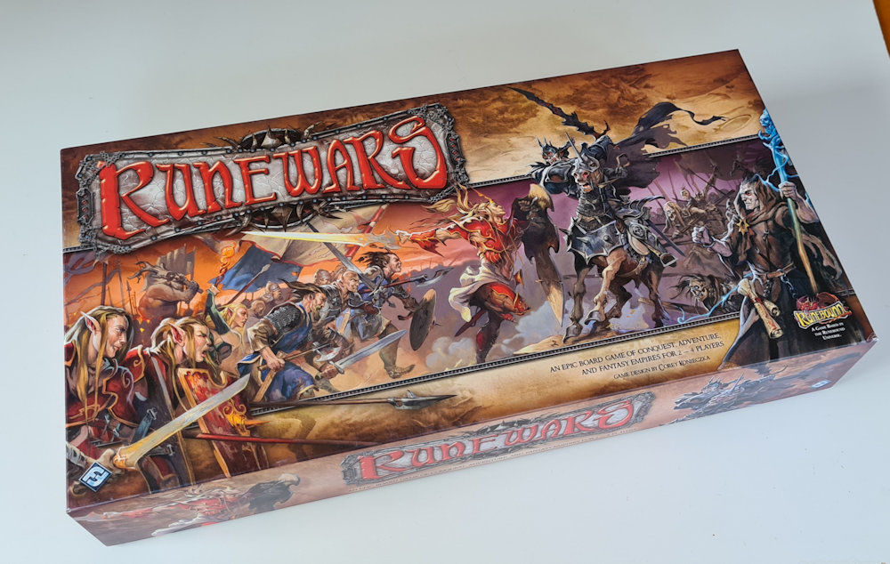 RUNEWARS Board Game 1st Edition Fantasy Flight 2009