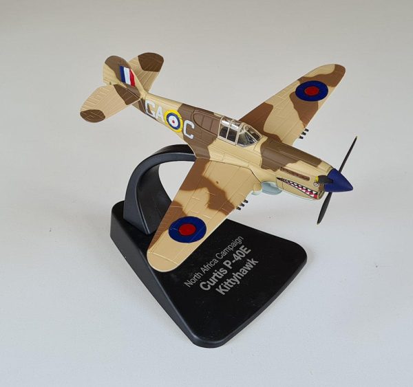 Curtis P-40E Kittyhawk Atlas Editions diecast models North Africa desert