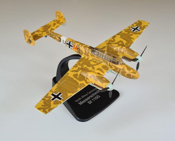 Messerschmitt Me Bf 110 Atlas Editions diecast models North Africa desert