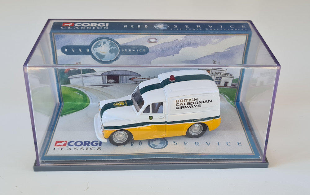 Corgi Classics 06505 Morris Minor 1000 van British Caledonian Airways