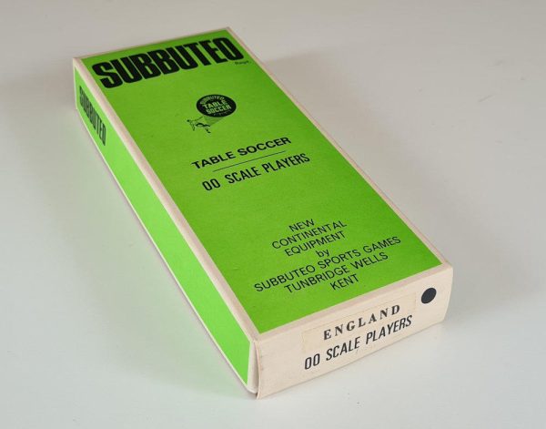 Vintage Subbuteo HW team 154 England 1970 box
